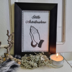 ITH Postkarte - Trauerkarte In stiller Anteilnahme